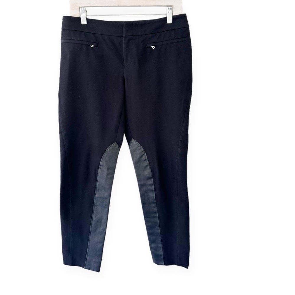Gucci • Equestrian Riding Pants Leather Knee Panel Jodhpur Trousers IT 42